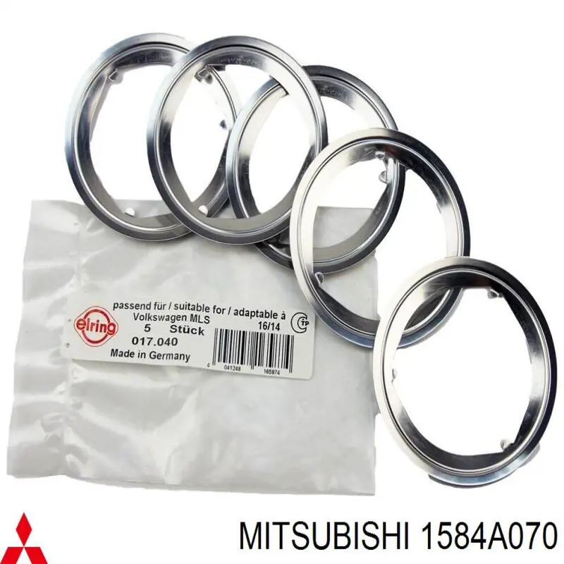 Прокладка прийомної труби глушника Mitsubishi 1584A070 ціна, від 1.85 USD