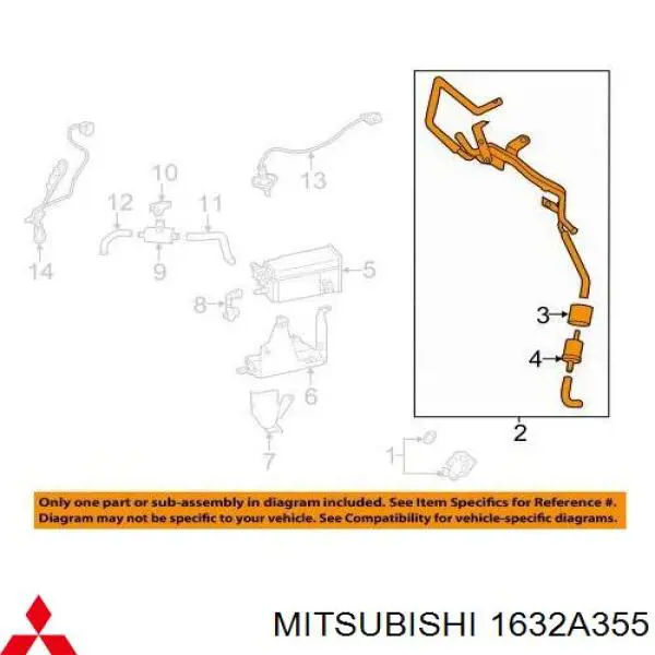 1632A355 Mitsubishi 