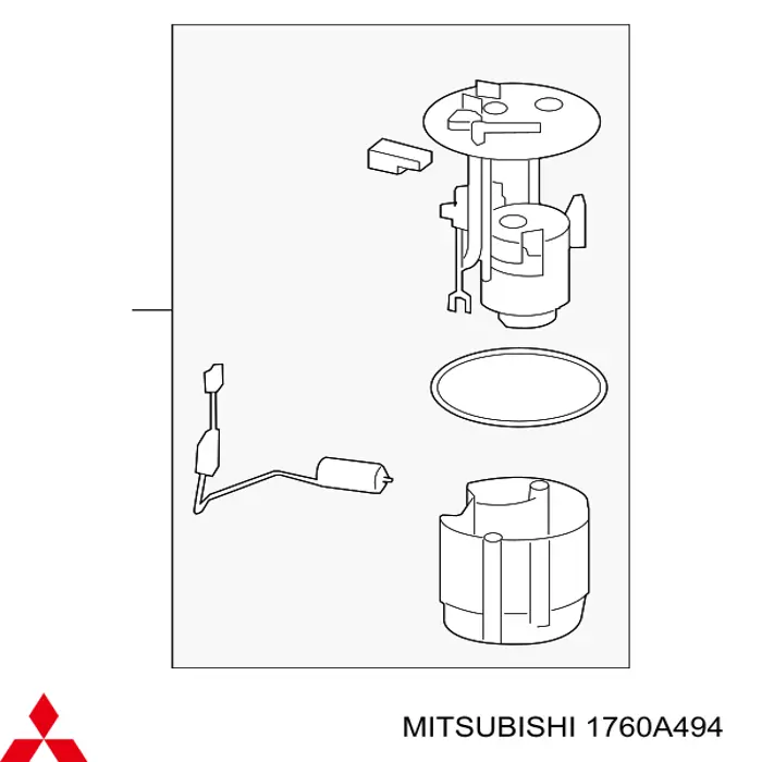  1760A494 Mitsubishi