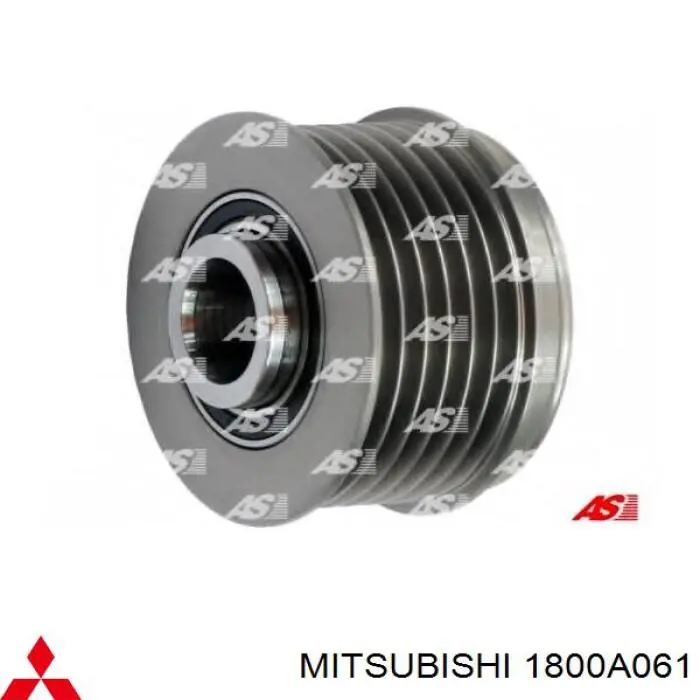 Інерційний шків Mitsubishi 1800A061 ціна, від 30.74 USD