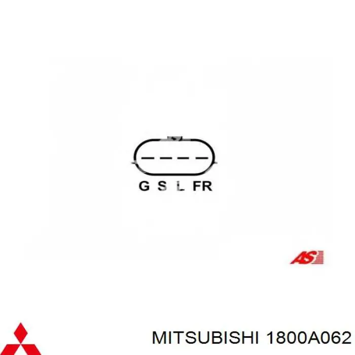 1800A062 Mitsubishi генератор