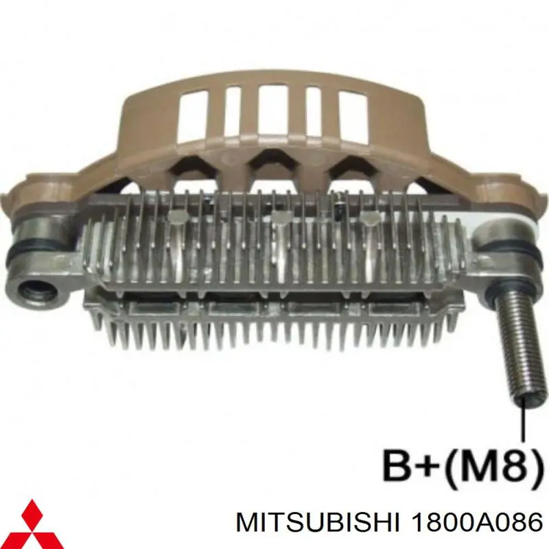 Міст доданий генератора Mitsubishi 1800A086 ціна, від 17.64 USD