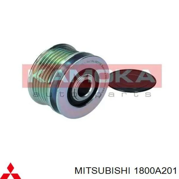 Інерційний шків Mitsubishi 1800A201 ціна, від 37.76 USD