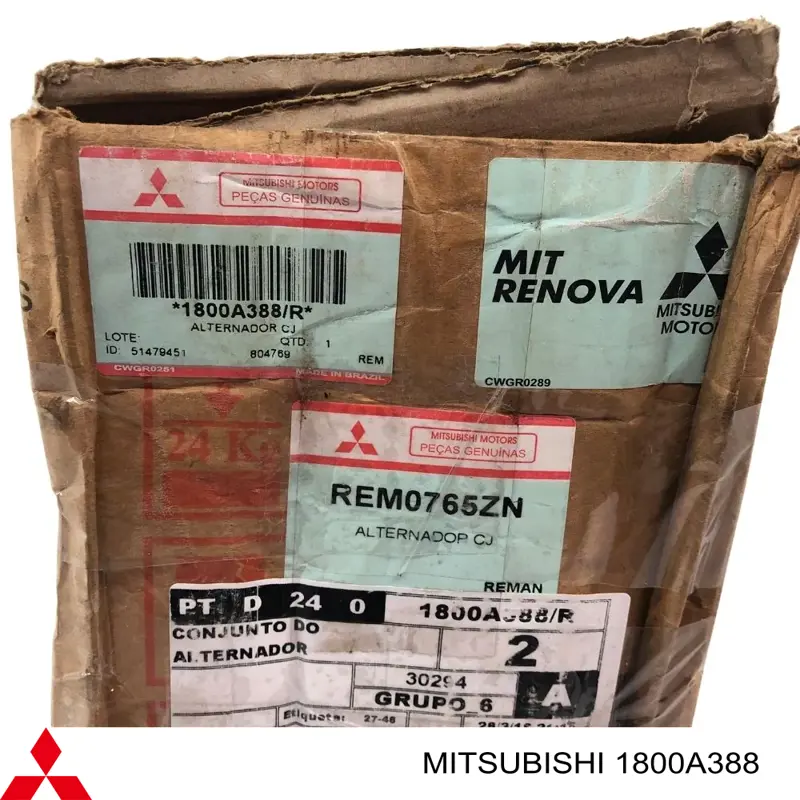 Генератор Mitsubishi 1800A388 ціна, від 126.66 USD