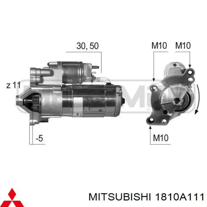 Купити 1810A111 Mitsubishi Стартер