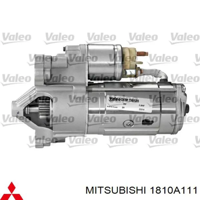 Стартер 1810A111 Mitsubishi