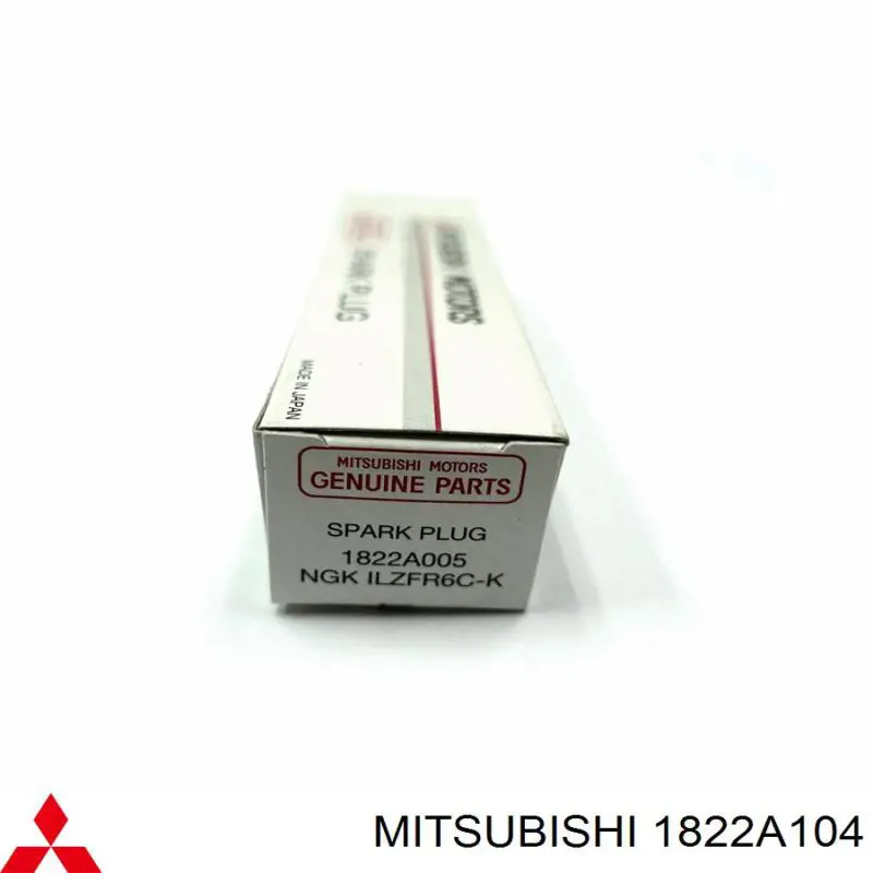 Свічки запалювання 1822A104 Mitsubishi