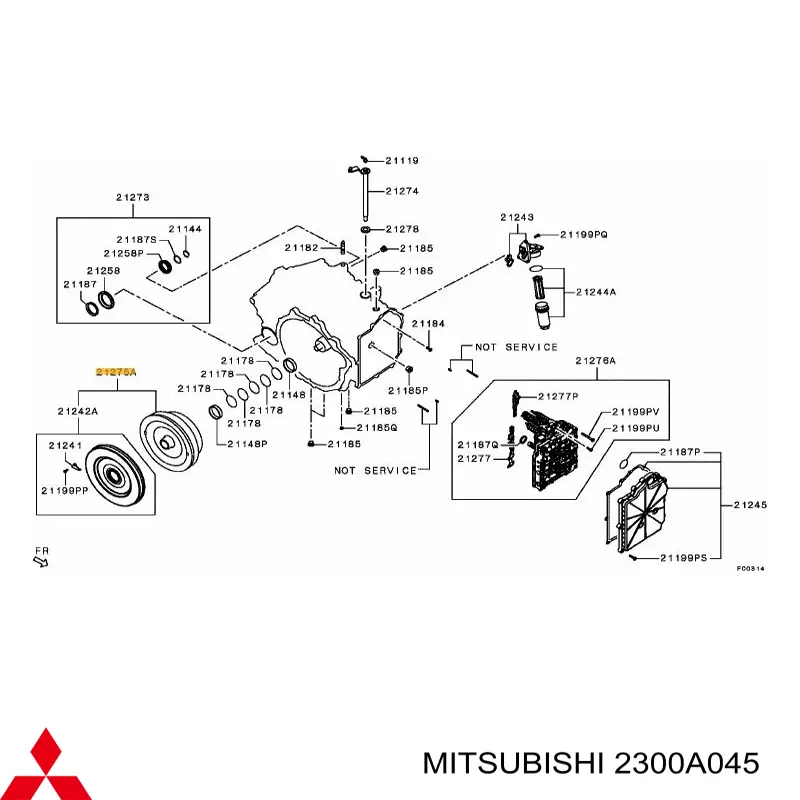  2300A045 Mitsubishi