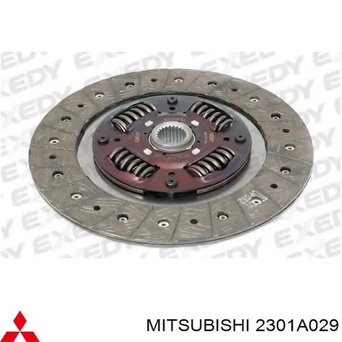 Купити 2301A029 Mitsubishi Диск зчеплення