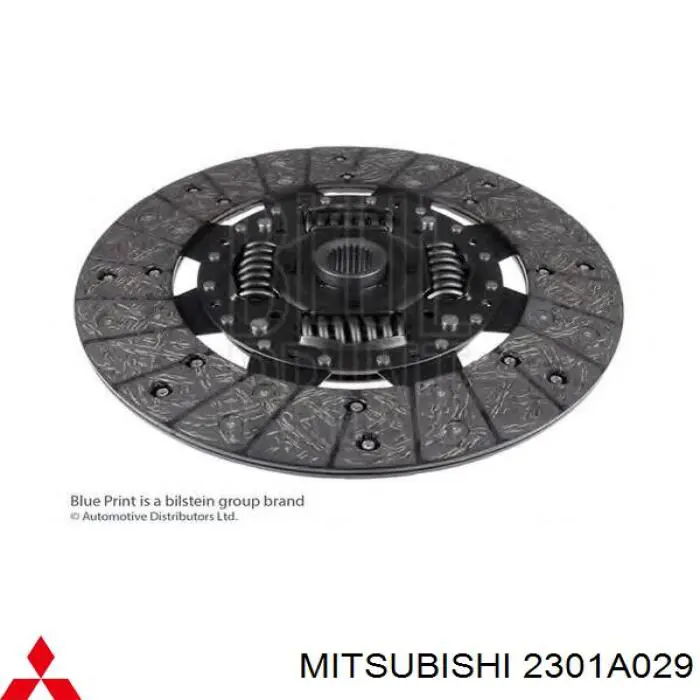 2301A029 Mitsubishi диск зчеплення