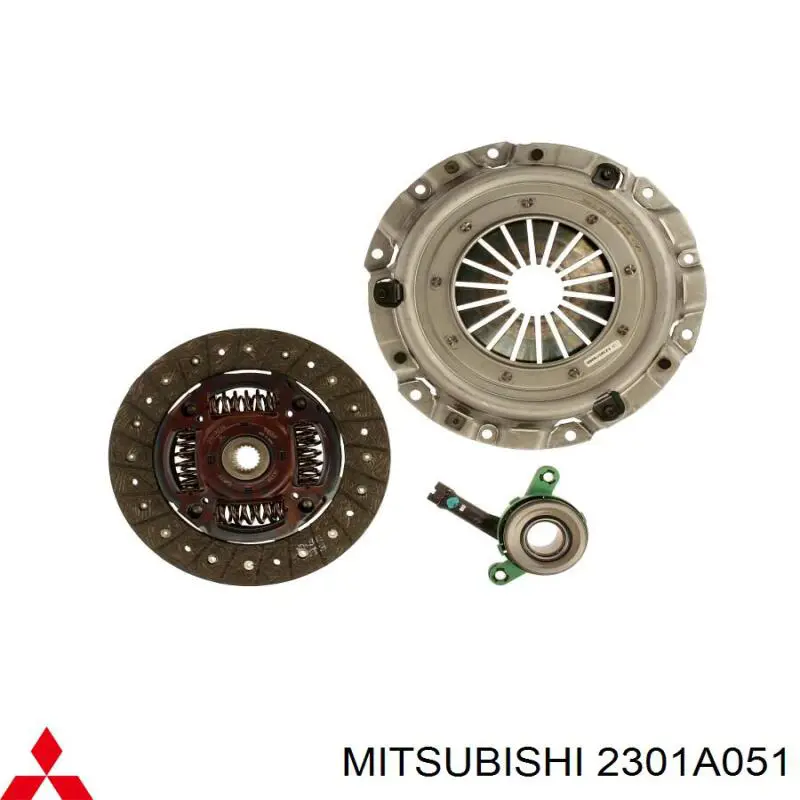 Купити 2301A051 Mitsubishi Диск зчеплення