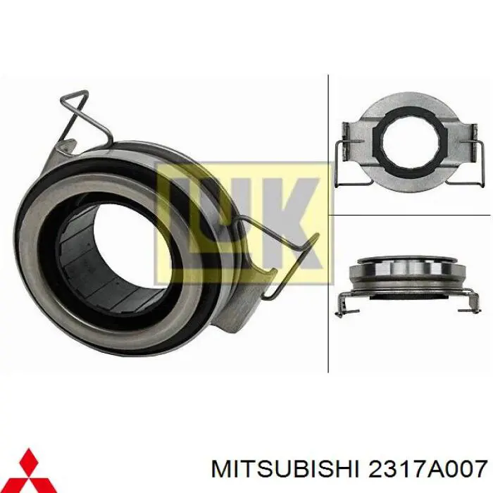 Вижимний підшипник Mitsubishi 2317A007 ціна, від 26.55 USD