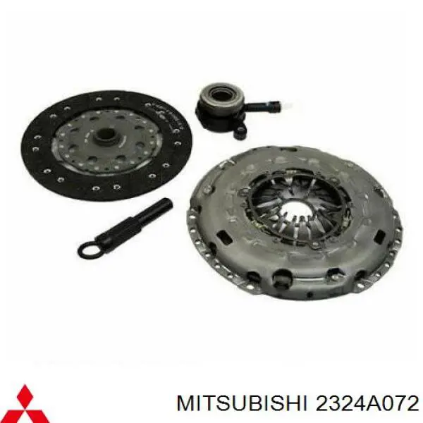 Робочий циліндр зчеплення в зборі з витискним підшипником Mitsubishi 2324A072 ціна, від 38.00 USD
