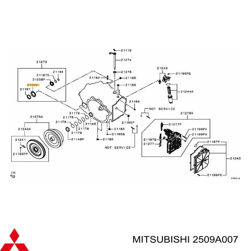  2509A007 Mitsubishi