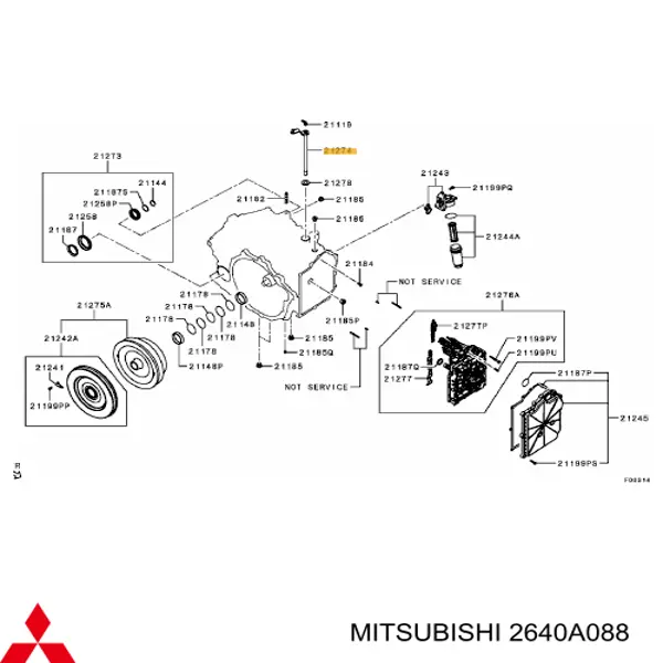  2640A088 Mitsubishi