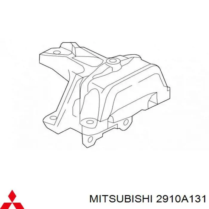 Ліва подушка двигуна Mitsubishi 2910A131 ціна, від 114.00 USD