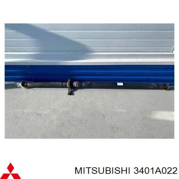 3401A022 Mitsubishi вал карданний задній, в сборі