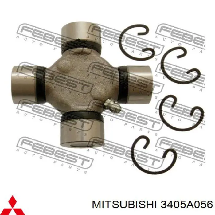Хрестовина карданного валу, переднього Mitsubishi 3405A056 ціна, від 30.03 USD