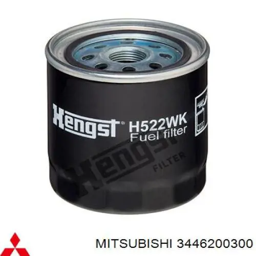 Купити 3446200300 Mitsubishi Фільтр-відстійник палива грубої очистки