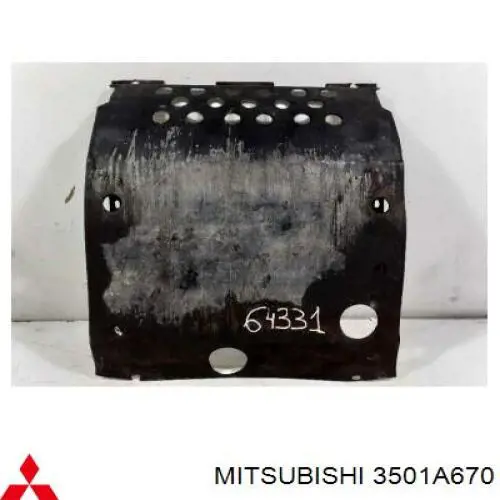 Диференціал задній Mitsubishi 3501A670
