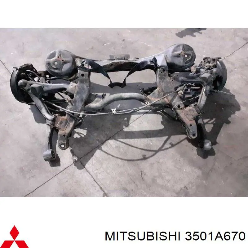 Купити 3501A670 Mitsubishi Диференціал задній