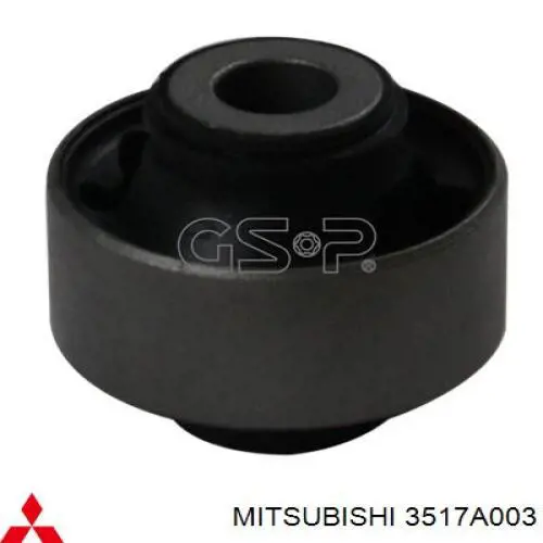 Купити 3517A003 Mitsubishi Сайлентблок траверси кріплення переднього редуктора, передній