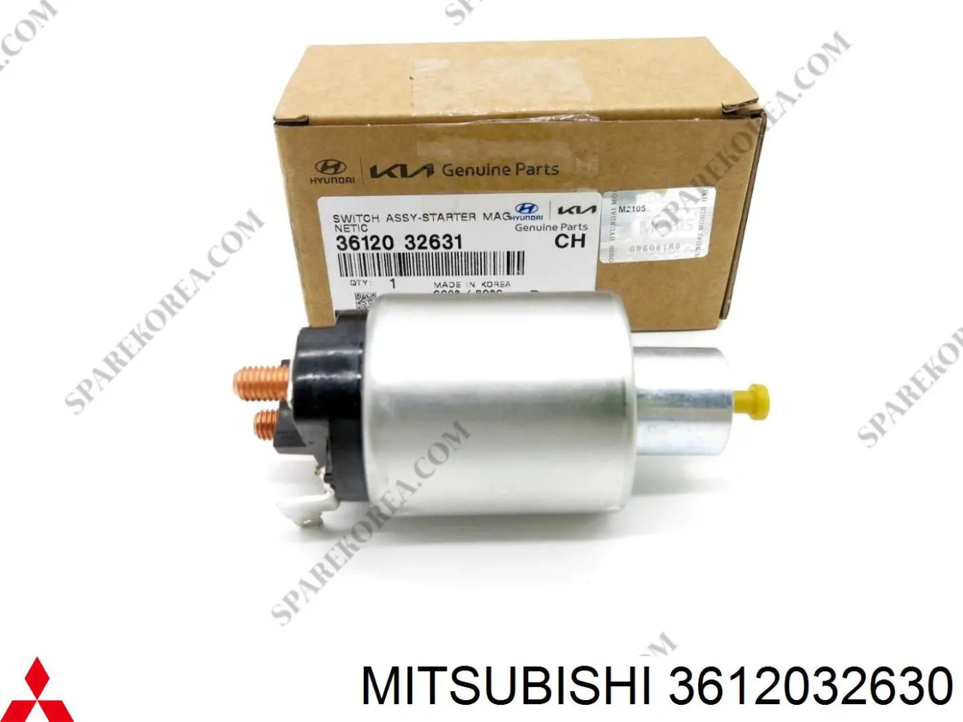 Купити 3612032630 Mitsubishi Втягуюче реле стартера