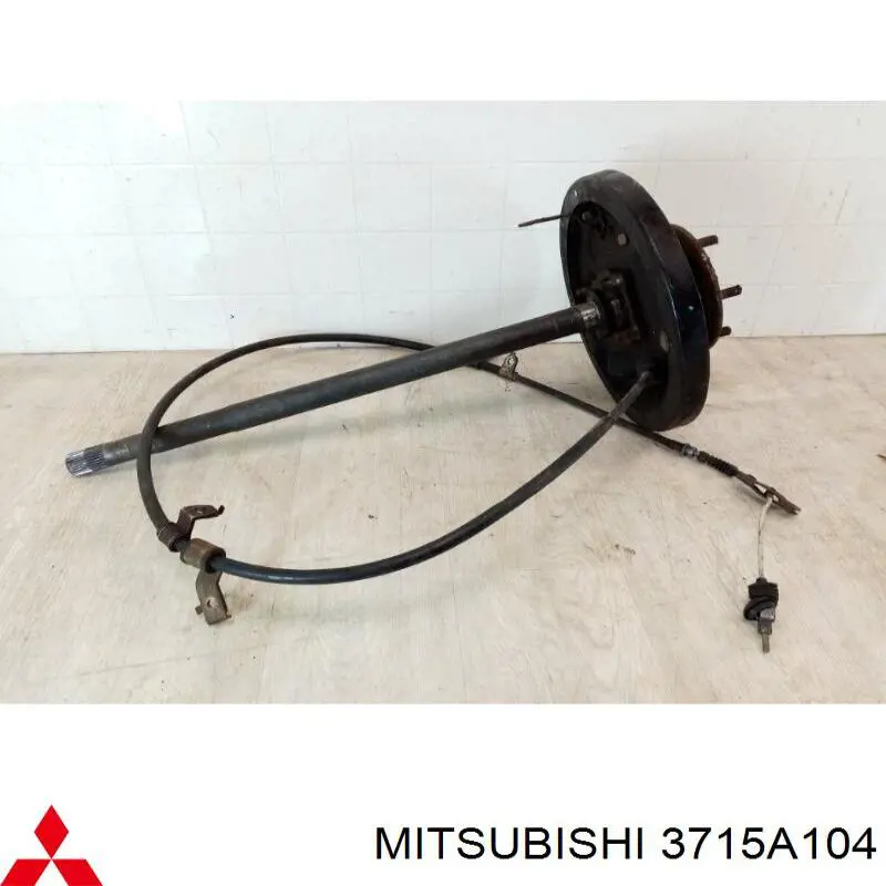 Піввісь задня, ліва Mitsubishi 3715A104 ціна, від 138.42 USD