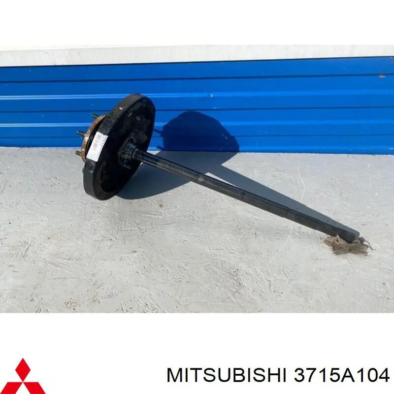 Купити 3715A104 Mitsubishi Піввісь задня, ліва