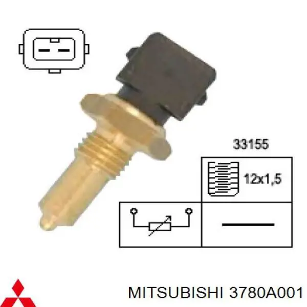 3780A001 Mitsubishi 