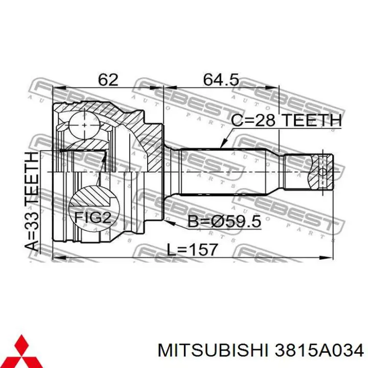  X3815A034 Market (OEM)