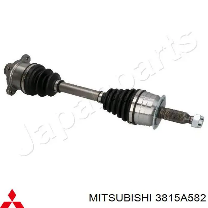 Піввісь передня, права Mitsubishi 3815A582 ціна, від 115.75 USD