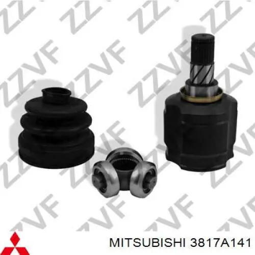 Шарнір кутових швидкостей передній лівий Mitsubishi 3817A141 ціна, від 48.08 USD