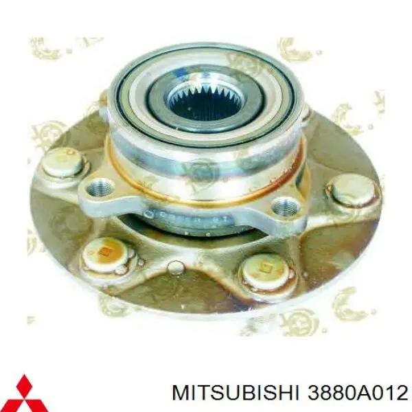 Комплект підшипник маточини передньої Mitsubishi 3880A012 ціна, від 174.26 USD