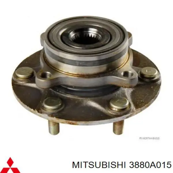 Маточина колеса передня Mitsubishi 3880A015 ціна, від 74.56 USD