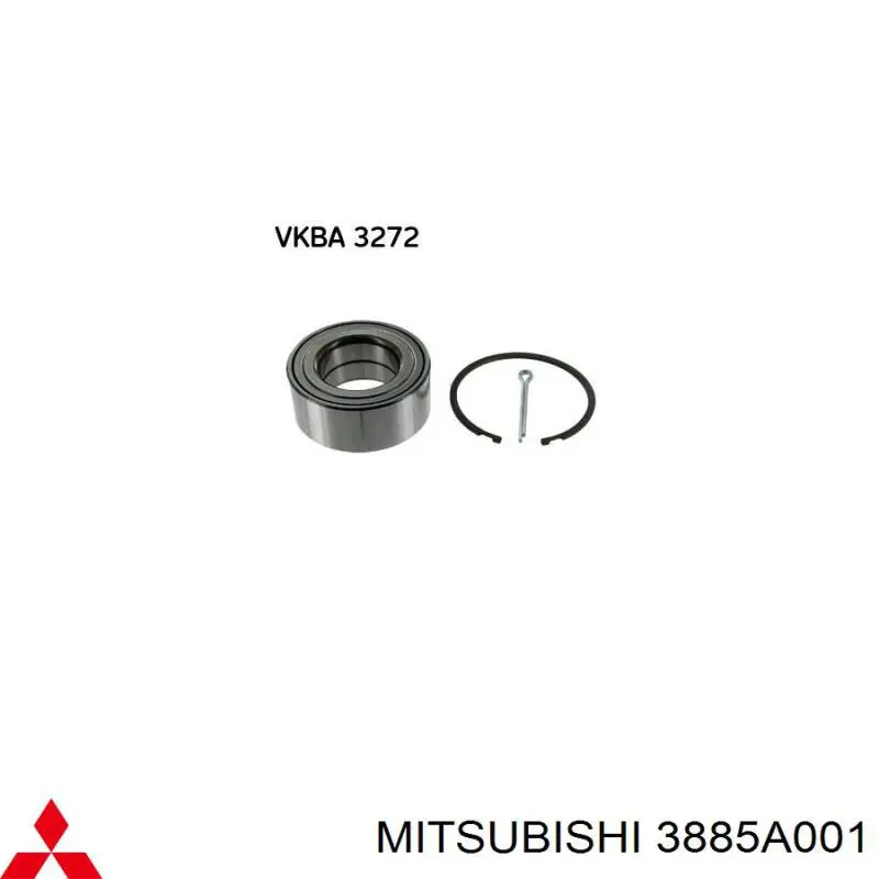 Підшипник ступиці 3885A001 Mitsubishi