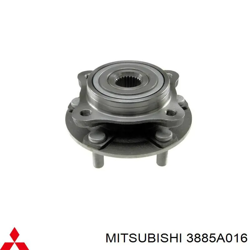 Купити 3885A016 Mitsubishi Маточини передніх коліс