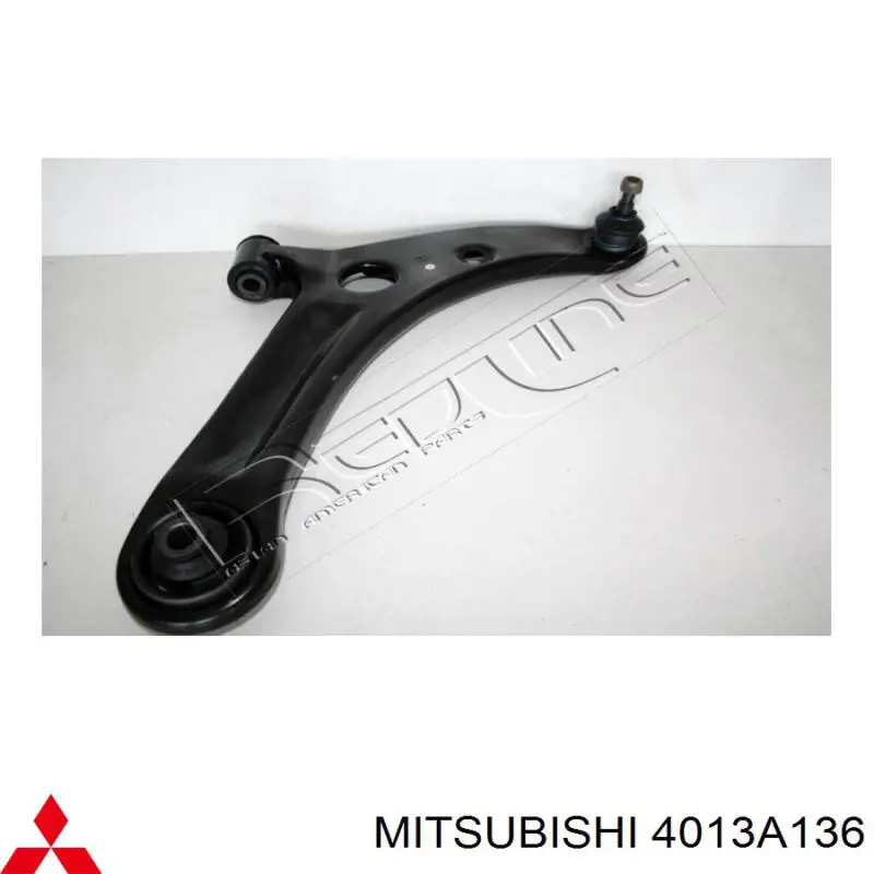 Важіль передньої підвіски нижній, правий Mitsubishi 4013A136 ціна, від 46.71 USD