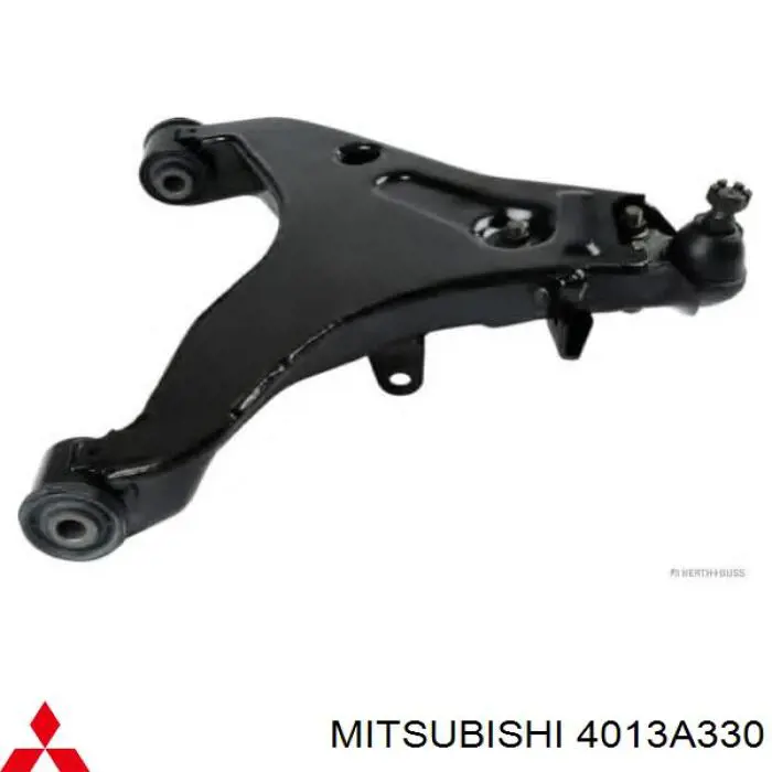 Важіль передньої підвіски нижній, правий Mitsubishi 4013A330 ціна, від 52.43 USD