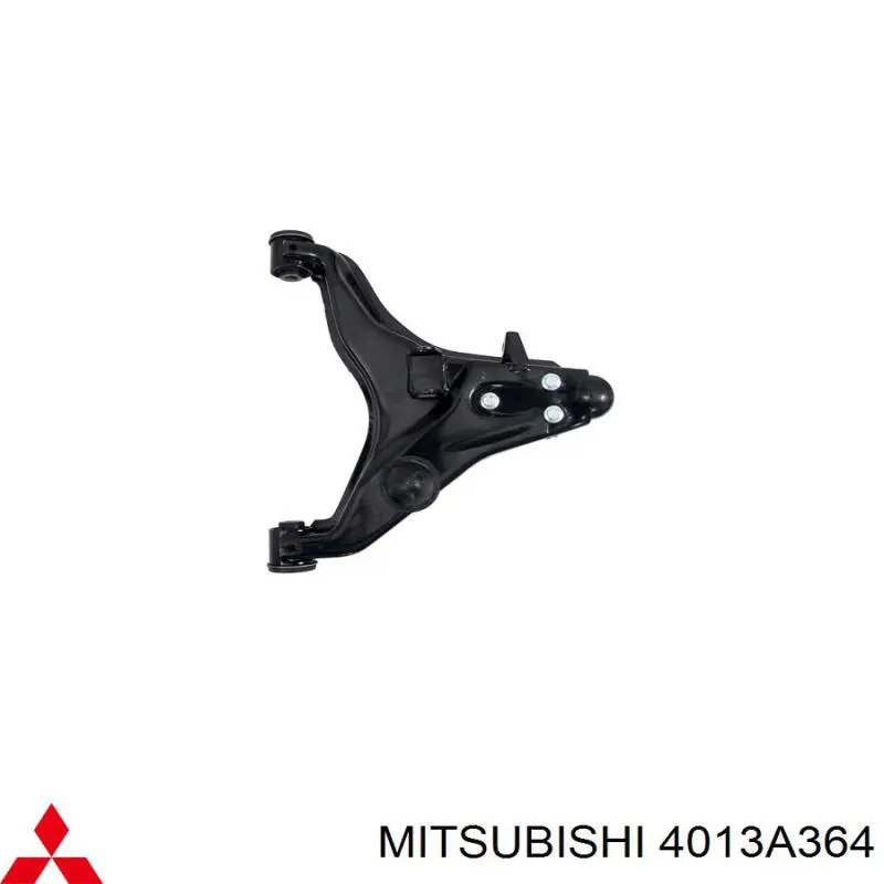 Важіль передньої підвіски нижній, правий Mitsubishi 4013A364 ціна, від 75.39 USD