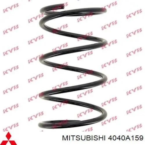 Пружина передня Mitsubishi 4040A159 ціна, від 39.79 USD