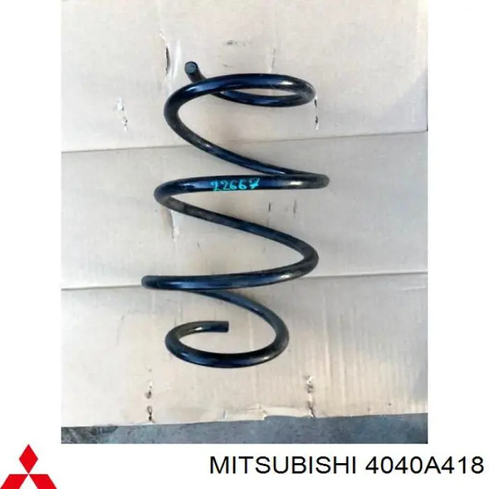 4040A418 Mitsubishi Пружина амортизатора передняя