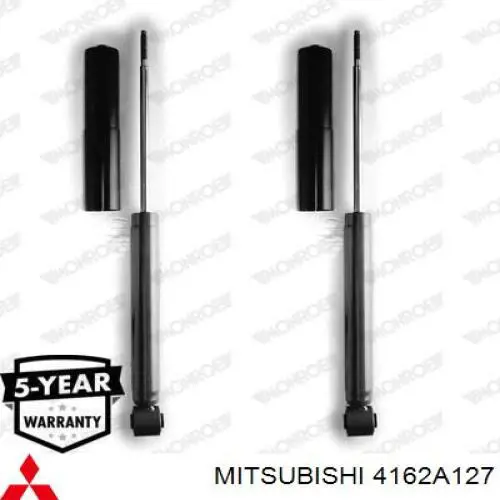 Амортизатор задній Mitsubishi 4162A127 ціна, від 58.27 USD
