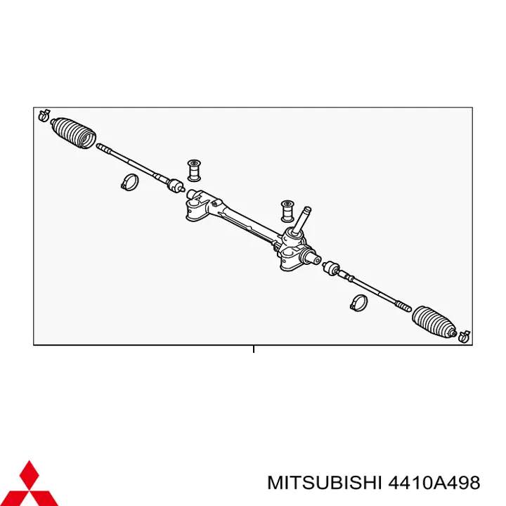 4410A498 Mitsubishi Рейковий рульовий механізм