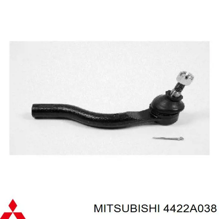 Наконечник рульовий Mitsubishi 4422A038 ціна, від 21.48 USD