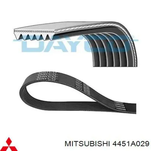Купити 4451A029 Mitsubishi Ремінь генератора