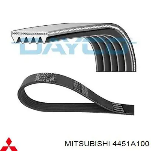 Купити 4451A100 Mitsubishi Ремінь генератора