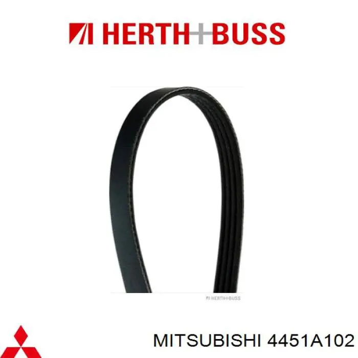 Клиновий ремінь Mitsubishi 4451A102 ціна, від 6.54 USD