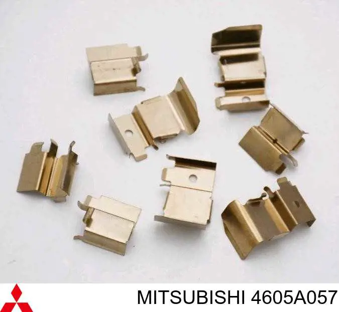 Ремкомплект гальмівних колодок Mitsubishi 4605A057 ціна, від 11.97 USD