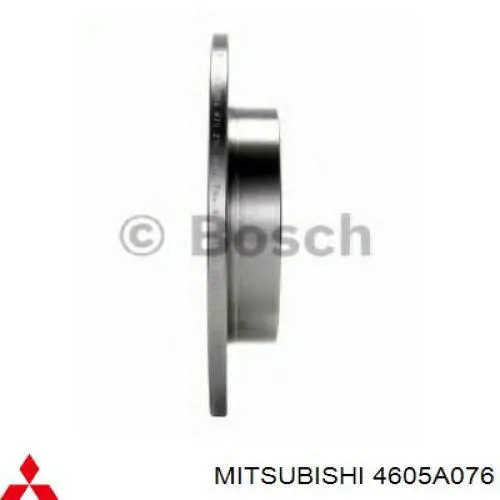 Диск гальмівний задній Mitsubishi 4605A076